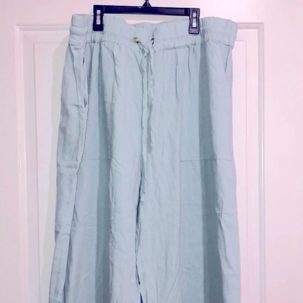 Zenana pants linen blend pants size 3X - Picture 2 of 9